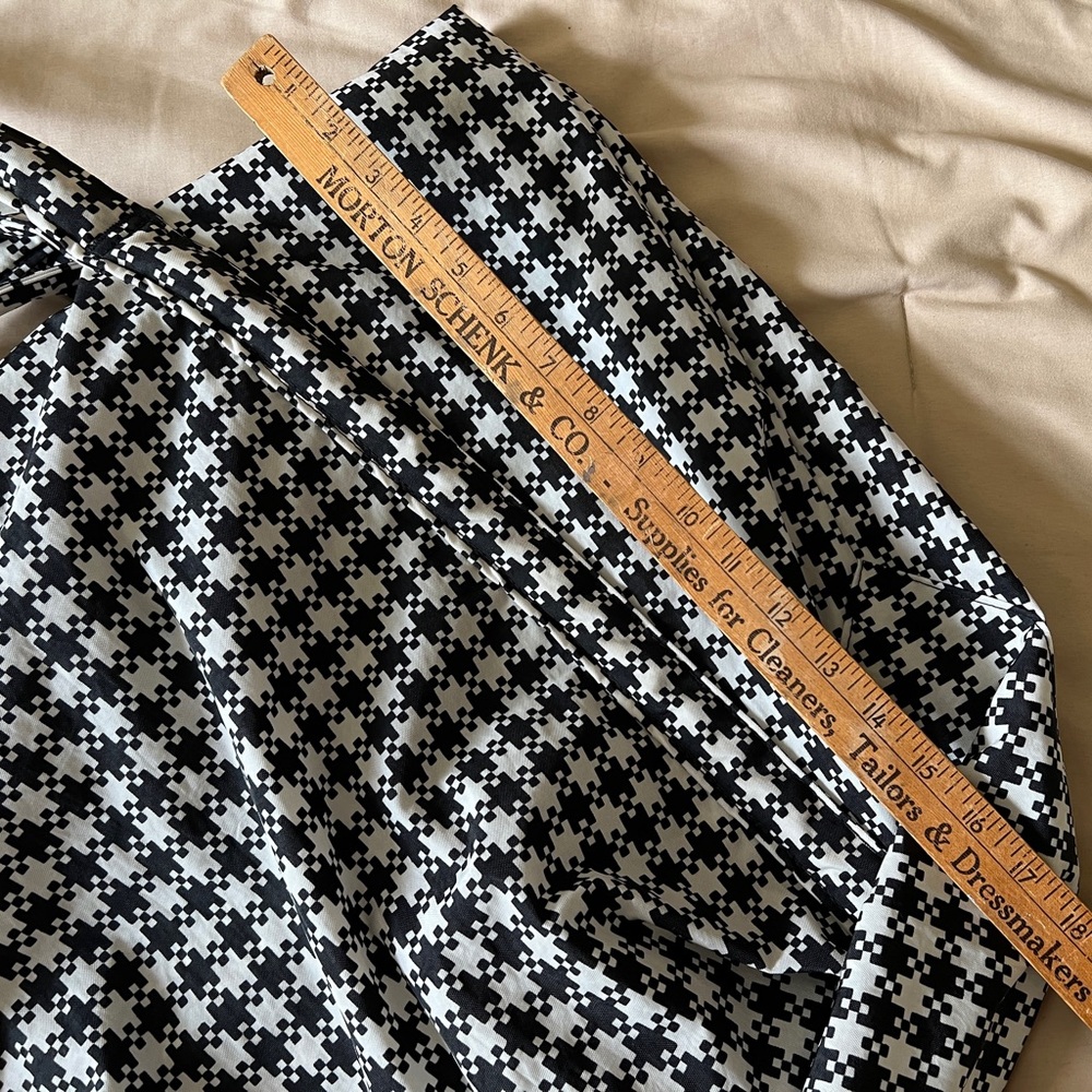 Baggu Travel Cloud bag in black & white pixelated gingham - Picture 7 of 12